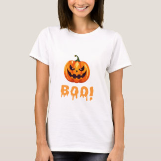 Pumpkin Face Halloween T-Shirt | halloween
