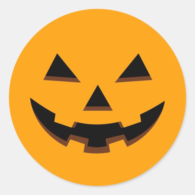 Pumpkin Face / Stickers (Front)