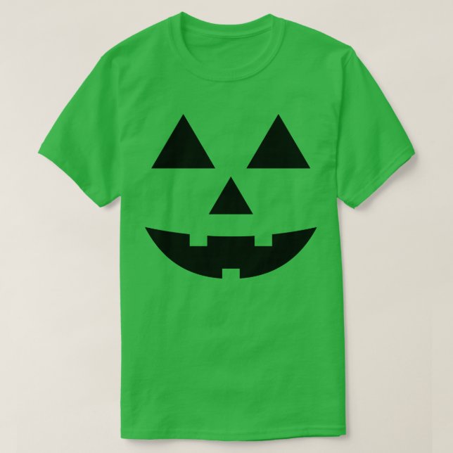 Pumpkin Face TShirt (Design Front)