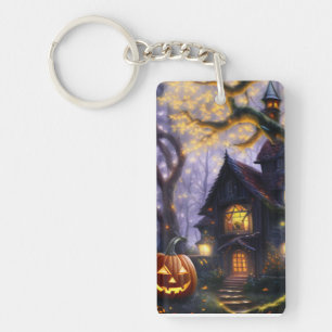 pumpkin/fall/autumn/Halloween Keychain