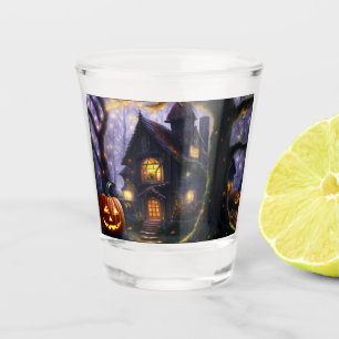 pumpkin/fall/autumn/Halloween  Shot Glass