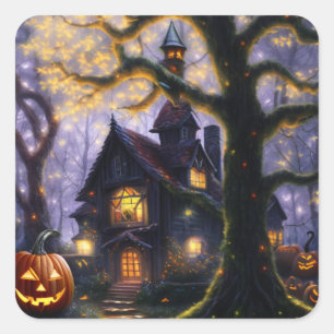 pumpkin/fall/autumn/Halloween  Square Sticker