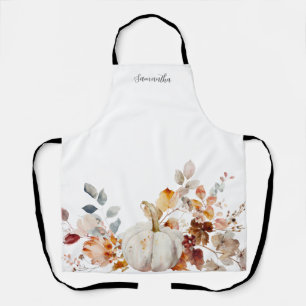 Pumpkin Fall Autumn Personalized  Apron