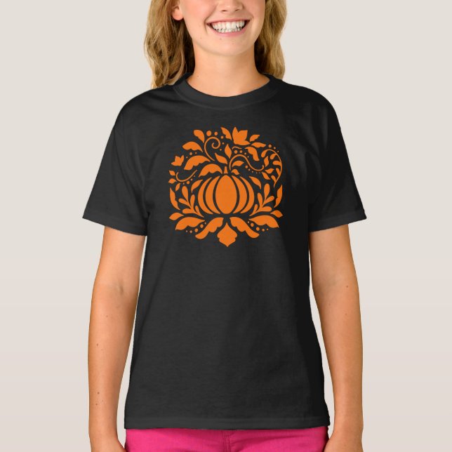 Pumpkin / Fall Season  T-Shirt (Front)