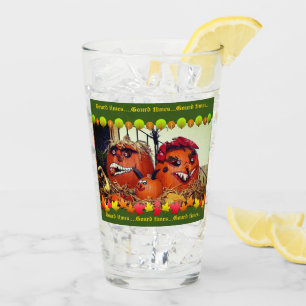 Pumpkin Family Glass
