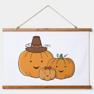 Pumpkin Family Hanging Tapestry
