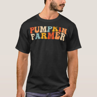 Pumpkin Farmer Farming Rancher T-Shirt