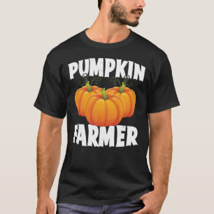 Pumpkin Farmer Halloween Pumpkin Grower Spooky Sea T-Shirt