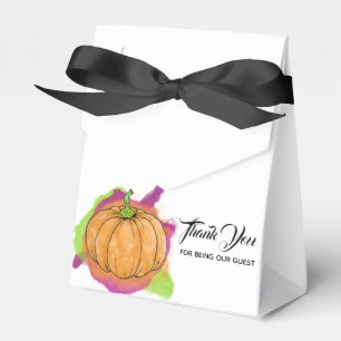 Pumpkin Favour Box