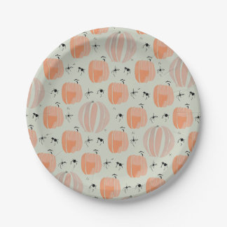 Pumpkin feel paper plate