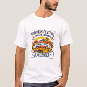 Pumpkin Festival Morton Illinois Pumpkin Capital T-Shirt