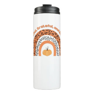 Pumpkin festival thermal tumbler