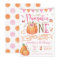 Pumpkin First Birthday Invitation, Autumn Fall