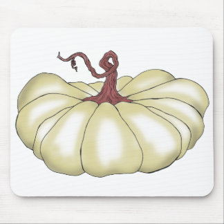 pumpkin flat tan mouse pad
