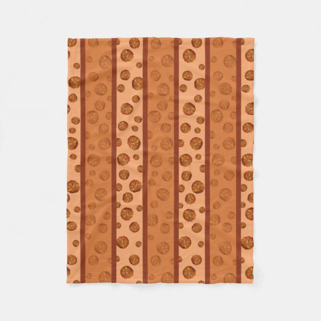 Pumpkin Fleece Blanket (Front)