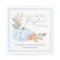 Pumpkin Floral Baby Boy Shower