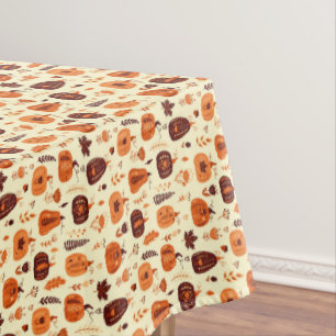 Pumpkin Foliage Tablecloth