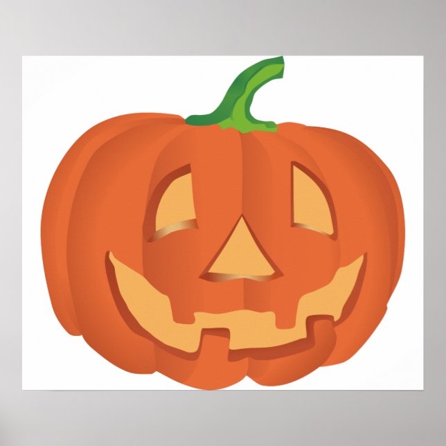Pumpkin for Halloween 1 Poster (Front)