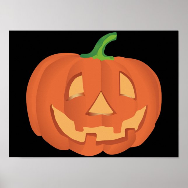 Pumpkin for Halloween 1 Poster (Front)