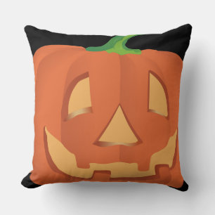 Pumpkin for Halloween 1 Throw Pillow