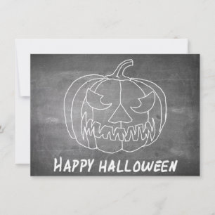 Pumpkin for Halloween 2 chalkboard look