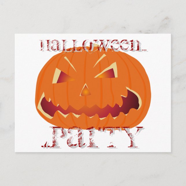 Pumpkin for Halloween 5 Postcard (Front)