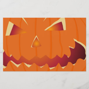 Pumpkin for Halloween 5 Stationery