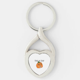 Pumpkin funny naughty gift prank Halloween Keychain