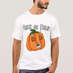 Pumpkin funny naughty gift prank Halloween T-Shirt