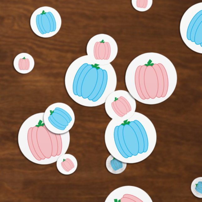 Pumpkin Gender Reveal Confetti (Creator Uploaded)