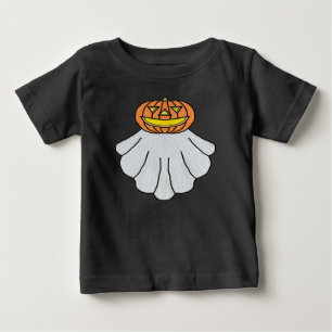 Pumpkin Ghost (vivid) - Baby T-Shirt