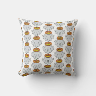 Pumpkin Ghost (white) - Pillow