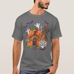 Pumpkin Gnomes Fall Autumn Cute Halloween Thanksgi T-Shirt