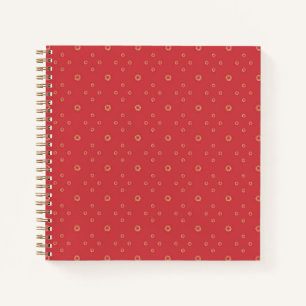 Pumpkin Golden Zinnia Sun Notebook
