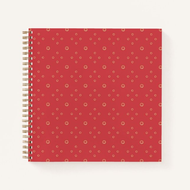 Pumpkin | Golden Zinnia Sun Notebook (Front)