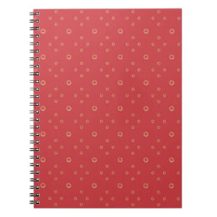 Pumpkin Golden Zinnia Sun Notebook