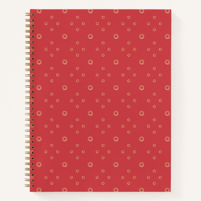 Pumpkin | Golden Zinnia Sun Notebook (Front)