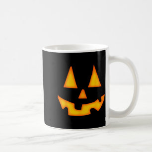 Pumpkin Halloween For Men Women Jack O Lantern Fac Coffee Mug