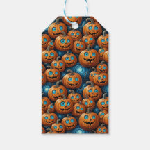 Pumpkin Halloween Gift Tags