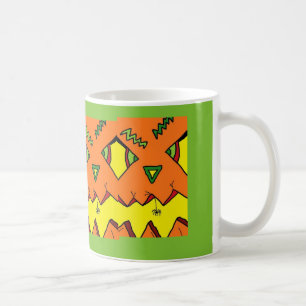 Pumpkin Halloween Jack-O-Lantern & Spider Mug