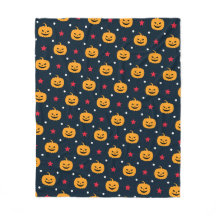 Pumpkin Halloween Seamless Pattern