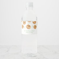 Pumpkin Halloween Water Bottle Label