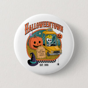 Pumpkin Halloweentown University 2 Inch Round Button