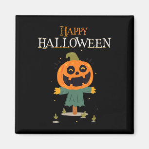 pumpkin Happy Halloween Magnet