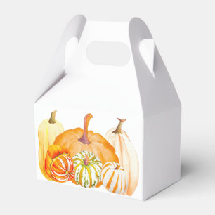 Pumpkin Harvest on a Gable Favor Box