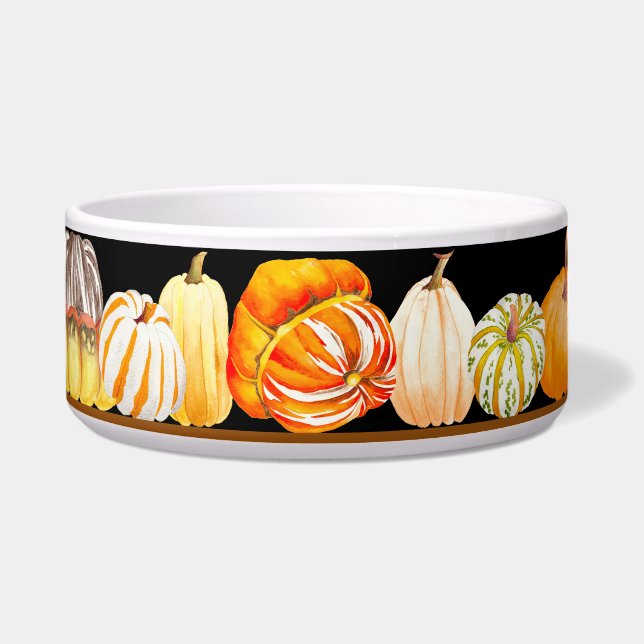 Pumpkin Harvest on a Salad Bowl (Front)