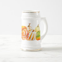 Pumpkin Harvest on a Stein