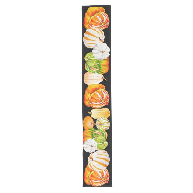 Pumpkin Harvest on a Table Runner (Front)