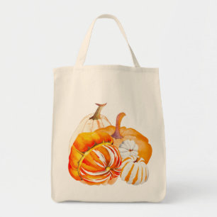 Pumpkin Harvest on a Tote Bag (10-V)