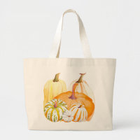 Pumpkin Harvest on a Tote Bag (12-VI)